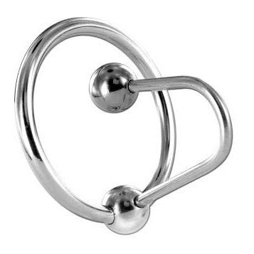 METAL HARD - Glans Ring Urethral Dilator Plug