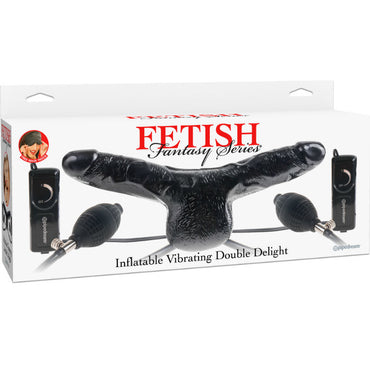 DelighToys - Inflatable Vibrating Double Delight – Fetish Fantasy Series