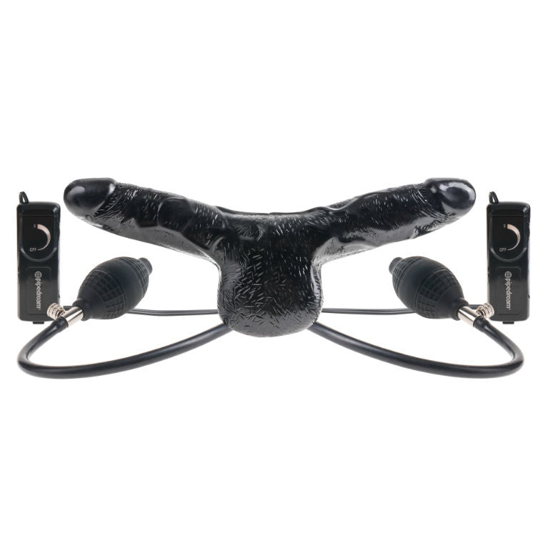 DelighToys - Inflatable Vibrating Double Delight – Fetish Fantasy Series