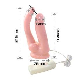 BAILE - DelighToys Baile – Realistic Double Penetration Device