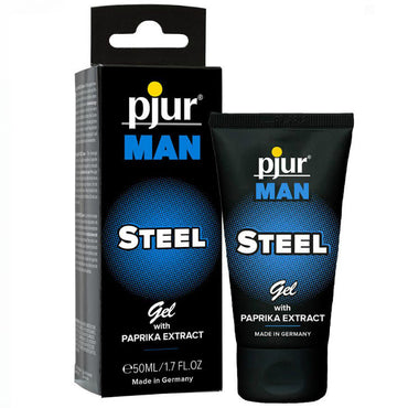 Pjur Man Steel Stimulating Massage Gel with Paprika – Massage & Oils – product photo 2