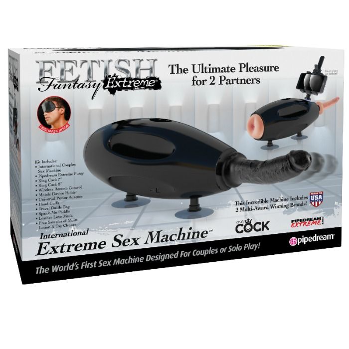 DelighToys - Fetish Fantasy Extreme – International Portable Sex Machine by DelighT