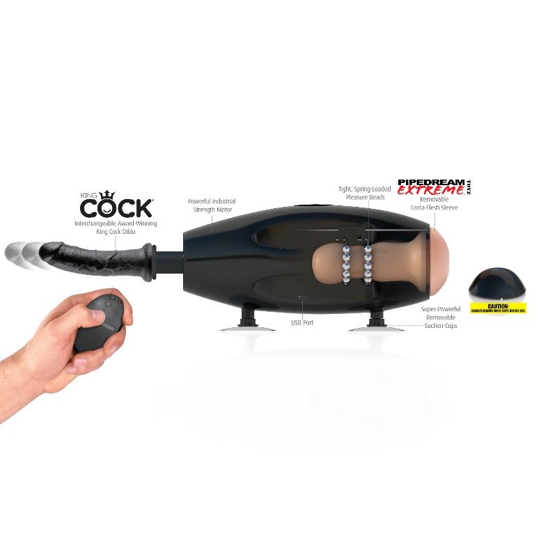 DelighToys - Fetish Fantasy Extreme – International Portable Sex Machine by DelighT