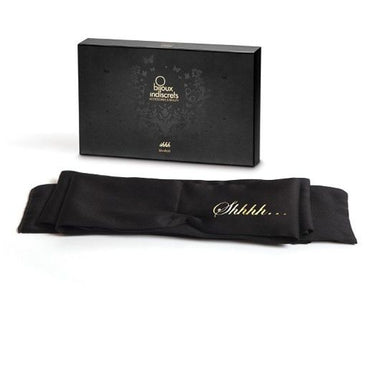 Bijoux Shhh Satin Sensory Blindfold Mask for Couples – Blindfolds & Sex Masks – product photo 2