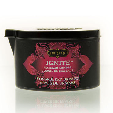 Kamasutra - Strawberry Dreams Massage Candle 170 Gr