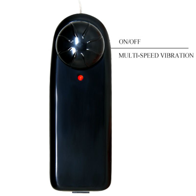 Experience ultimate pleasure with Baile Bigger Man Vibrating Penis. Multi-speed vibrations, realistic torso design, and remote control for customizable stimulation.6