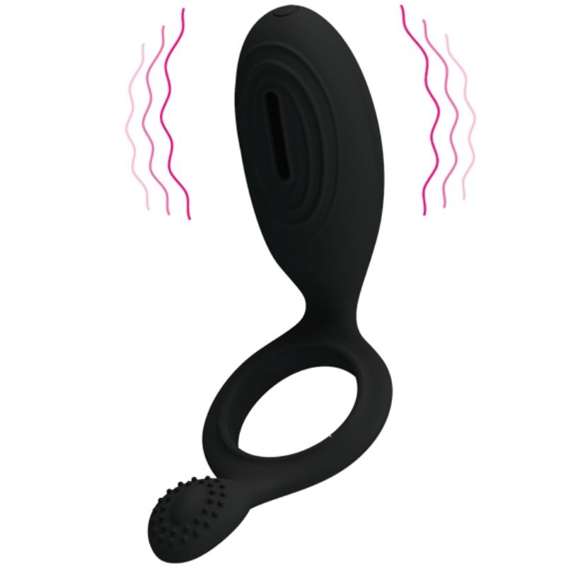 PRETTY LOVE - Vibrating Ring Ethel Stimulator by DelighToys