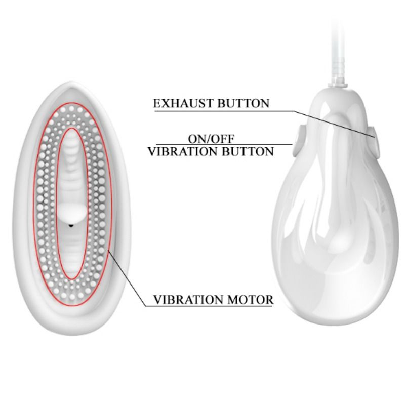 PRETTY LOVE - Passionate Lover Stimulating Suction Device by DelighToy