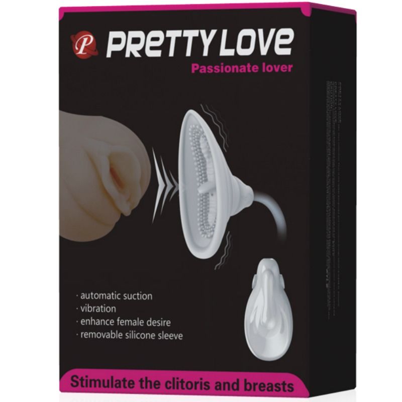 PRETTY LOVE - Passionate Lover Stimulating Suction Device by DelighToy