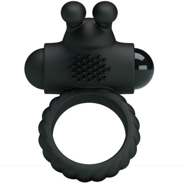 Pretty Love Eudora Silicone Vibrating Ring Stimulator – Vibrators – product photo 2