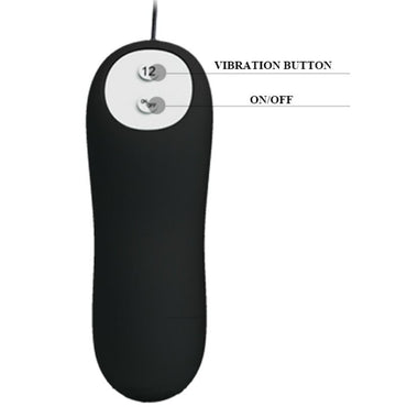Pretty Love Anchor Silicone Vibrating Anal Plug with Remote – Butt Plugs – product photo 2