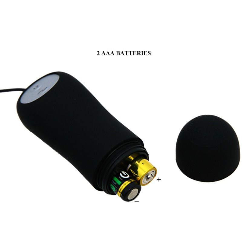 Pretty Love - Anal Plug Anchor Form Silicone 12 Vibration Modes Black