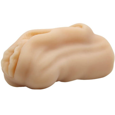 Baile Mini Vagina Masturbator features vaginal lips, clitoris detail, and a textured tunnel. Realistic feel, easy to clean, and perfect for discreet pleasure.2