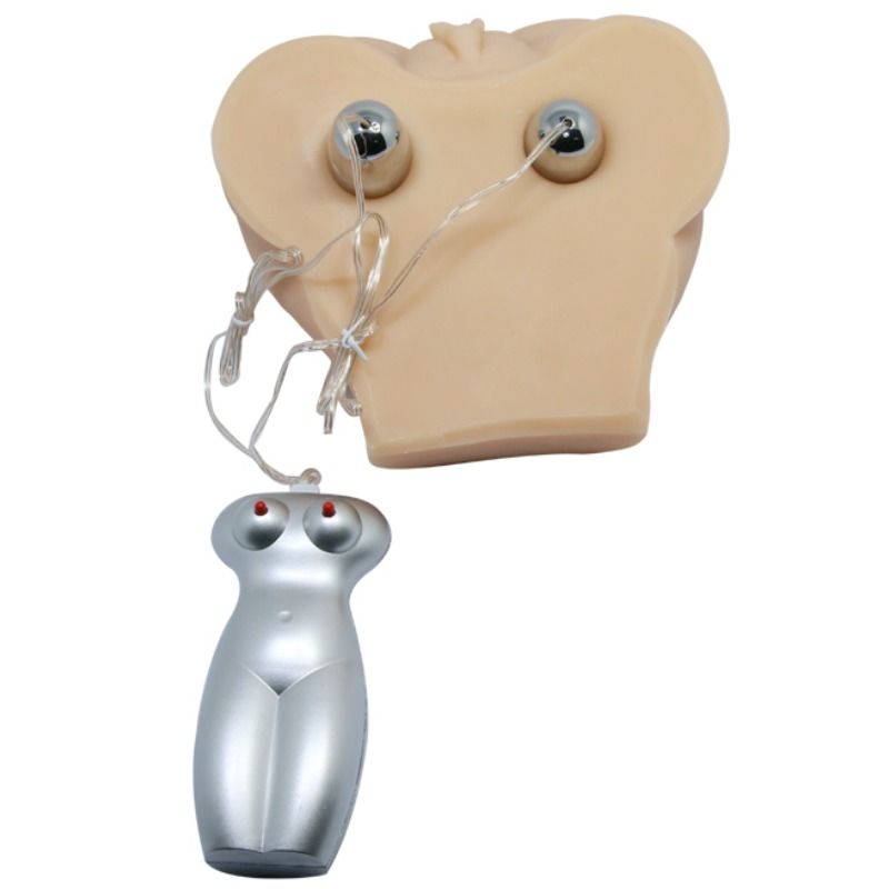 Experience lifelike pleasure with Baile's Realistic Vagina and Anus. Dual entry, vibrating bullets, voice system, and a textured interior for ultimate stimulation.4