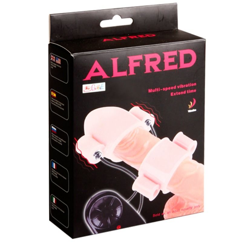 Enhance pleasure with Baile Penis Vibrator Covers. Includes 2 sleeves and 2 adjustable bullets for customizable stimulation and intense vibration.544