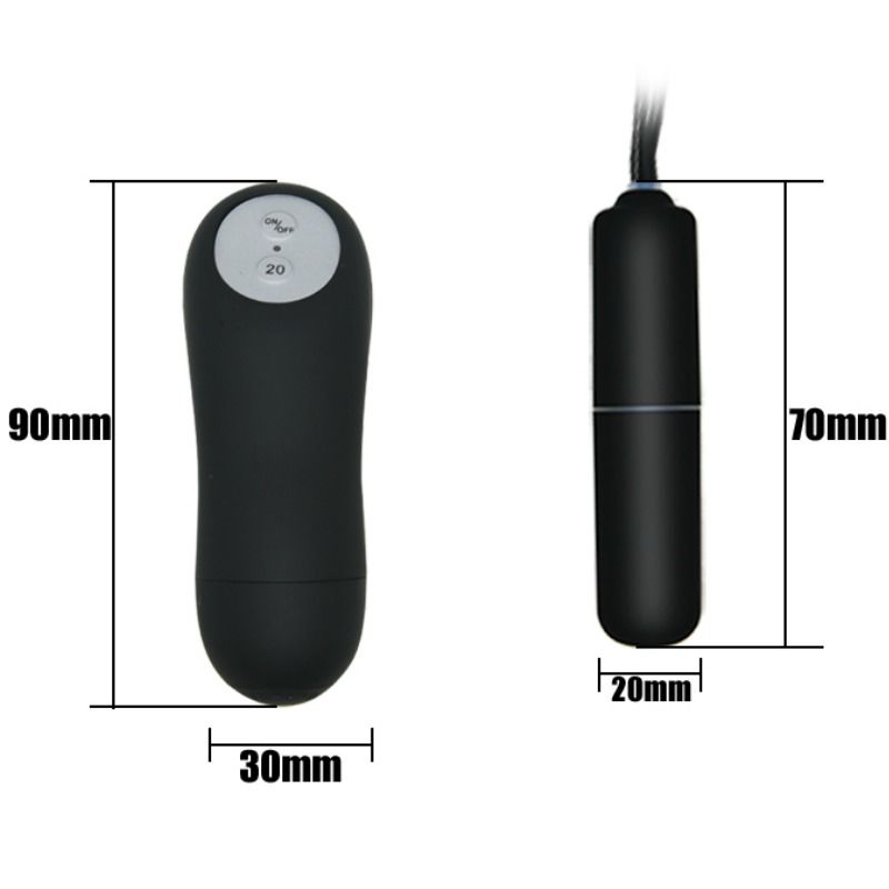 BAILE - Thong with Remote Controlled Vibrating Bullet by DelighToys