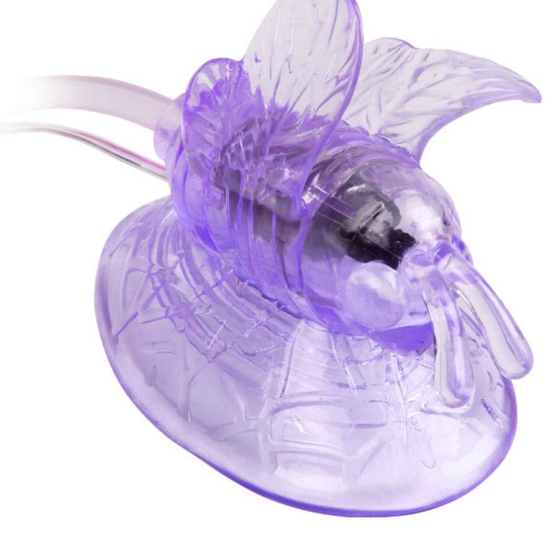 Enjoy hands-free clitoral stimulation with Baile Clitoris Stimulation Vibrating Butterfly. Remote control with suction pump. Ships UK & EU. Order now for powerful sensations!3