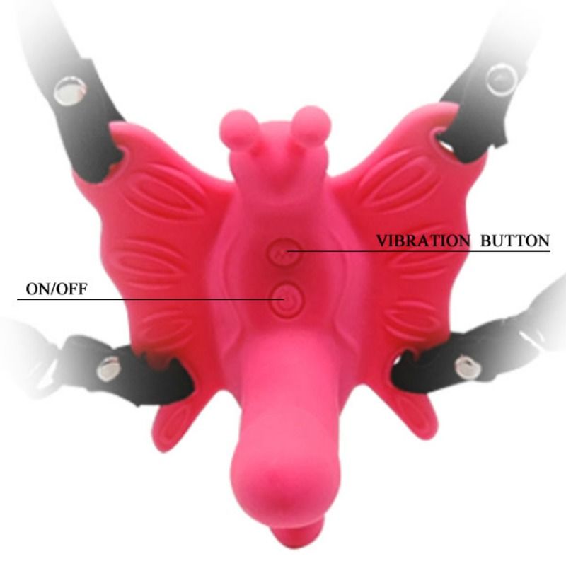 BAILE - by DelighToys – Ultra Passionate Vibrating Butterfly Harness
