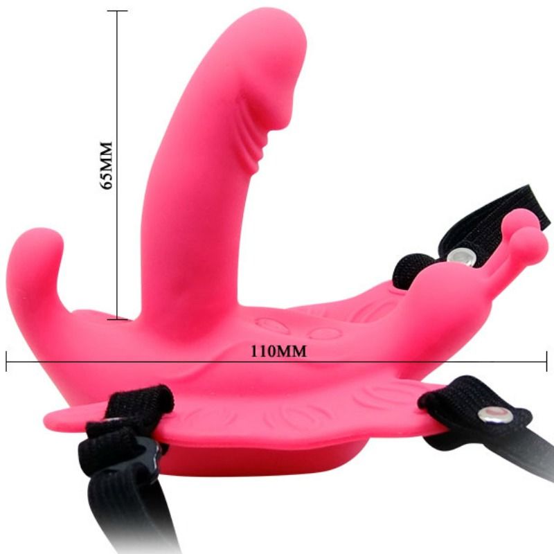 BAILE - by DelighToys – Ultra Passionate Vibrating Butterfly Harness