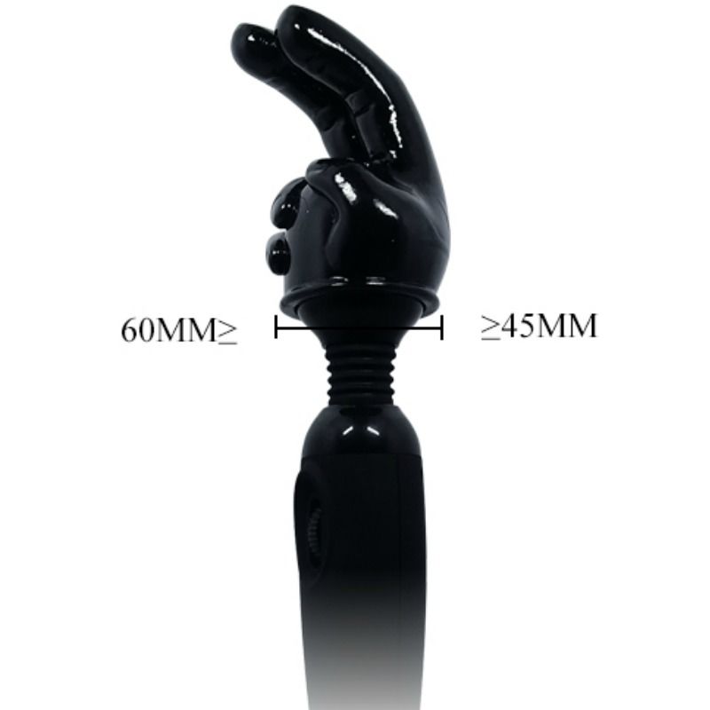 BAILE - Power Head – Interchangeable Hand – Shaped Attachment Handheld
