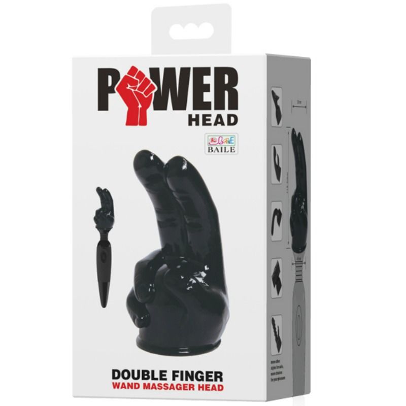 BAILE - Power Head – Interchangeable Hand – Shaped Attachment Handheld