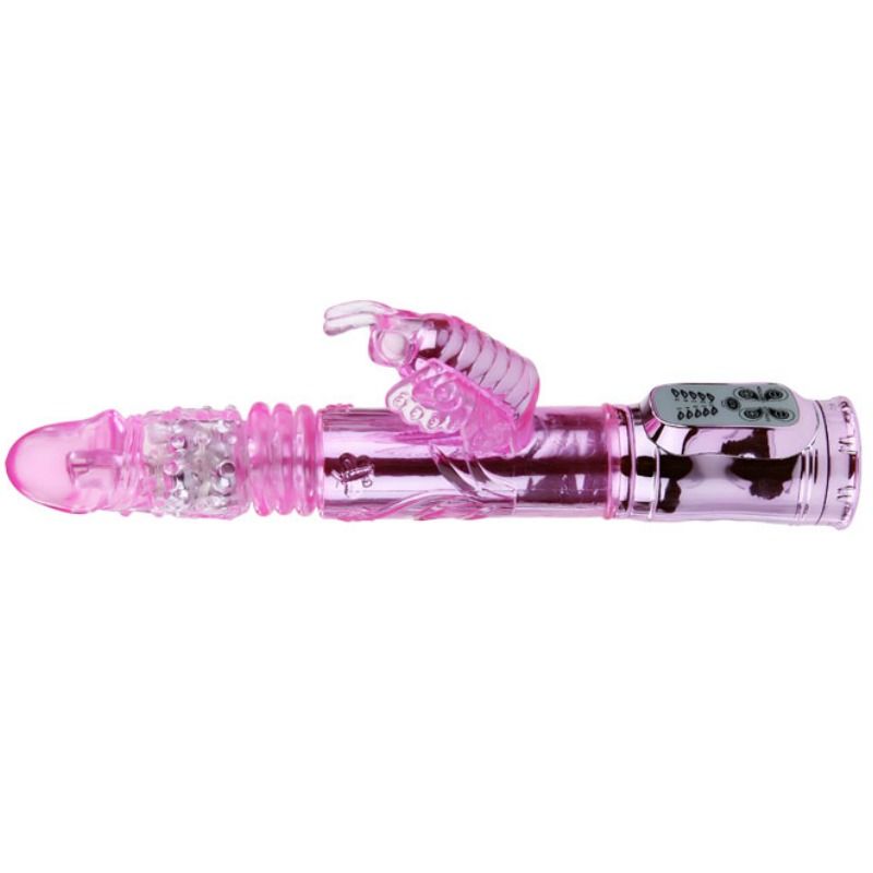 BAILE - Rechargeable Vibrator Rotating and Throbbing Butterfly Stimula