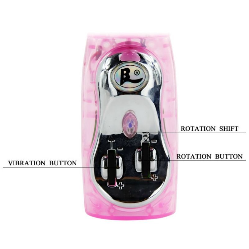 BAILE - Rabbit Vibrator Multi – Speed and Multi – Rotation Functions by