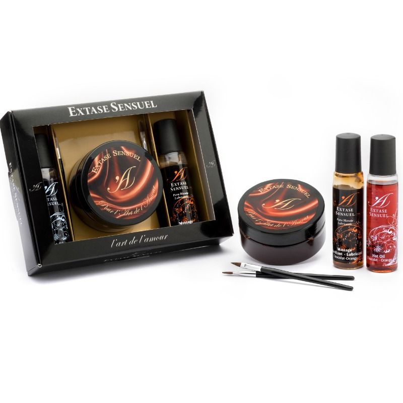 EXTASE - Sensual – Aphrodisiac Chocolate Chest Kit by DelighToys