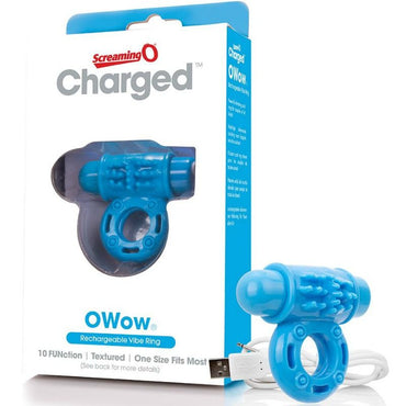 Screaming O OWow Rechargeable Vibrating Couples Ring – Vibrators – product photo 2