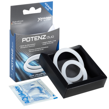 Joydivision Potenzduo - White Rings - M – Cock Rings – product photo 2