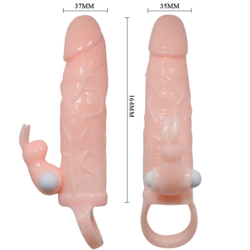 Baile Penis Cover Rabbit Clit Massager - Clitoral Vibrator Sleeve UK & EU5