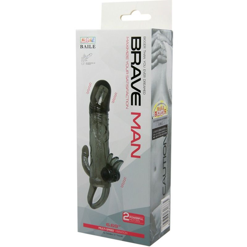 Baile Vibrating Penis Sleeve - Clit & Anal Stimulator UK & EU0