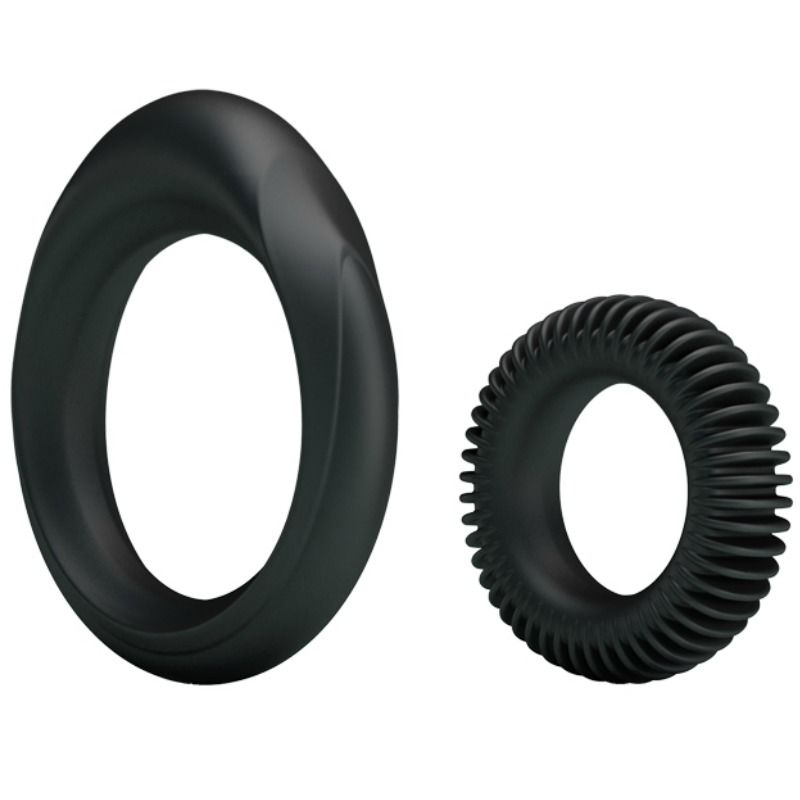 Delay ejaculation and boost pleasure with Baile Cock Rings Manhood. Waterproof set with storage bag. Ships UK & EU. Order now!2