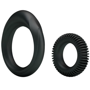Delay ejaculation and boost pleasure with Baile Cock Rings Manhood. Waterproof set with storage bag. Ships UK & EU. Order now!2