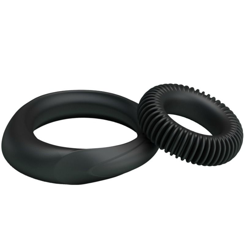 Delay ejaculation and boost pleasure with Baile Cock Rings Manhood. Waterproof set with storage bag. Ships UK & EU. Order now!4