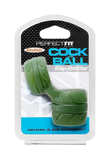 Perfect Fit Brand - Silaskin Cock & Ball Green