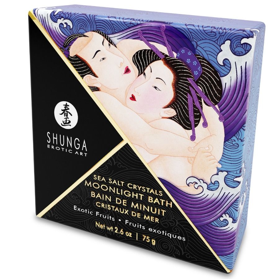 Shunga - Exotic Purple Flavored Bath Salts 75 Gr