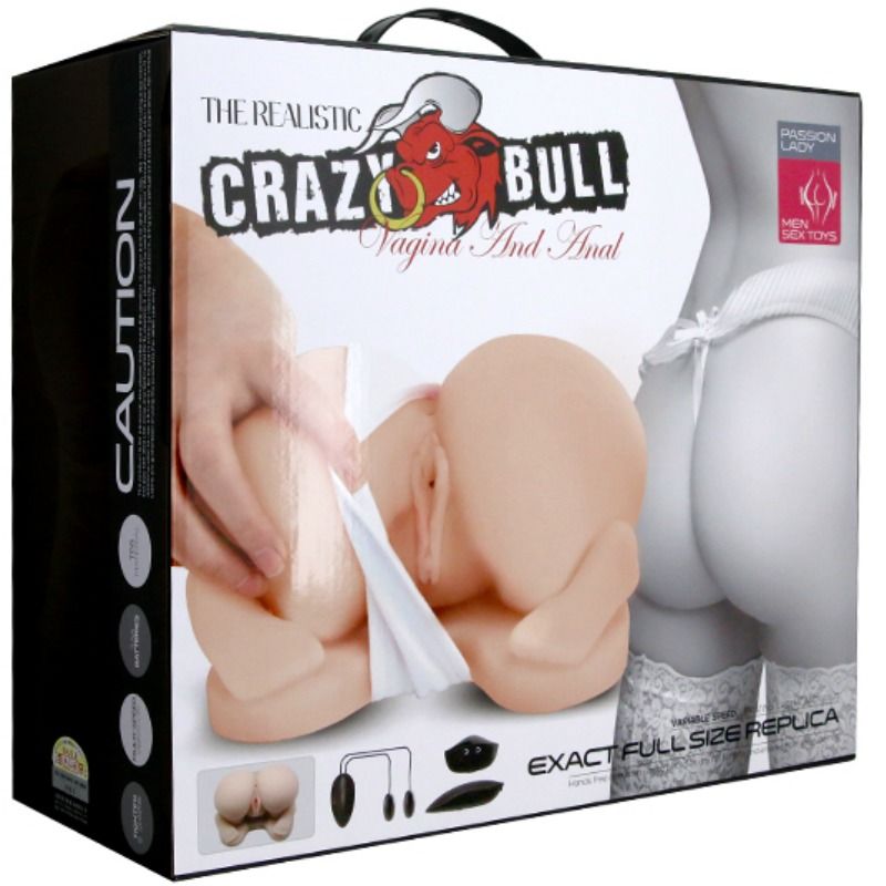 CRAZY BULL - DelighToys Crazy Bull – Realistic Double Channel Model in Back Dog