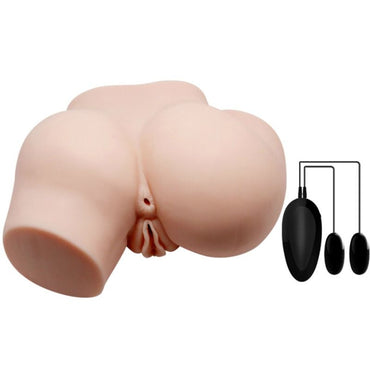 CRAZY BULL - Realistic Vagina and Anus Bust Adjustable Vibrator – Vibrators – product photo 2