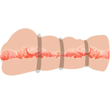 CRAZY BULL - Masturbator with Silicone Rings – DelighToys