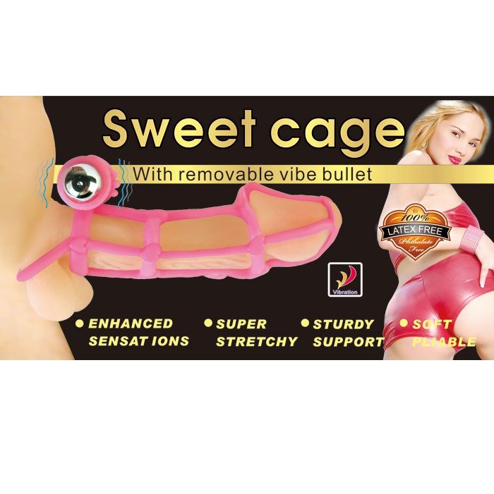 Enhance erections and pleasure with the Baile Silicone Vibrating Penis Cover. Stretchy rings, 10 vibration modes, and clitoral stimulation for intensified satisfaction.3
