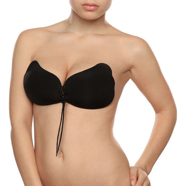 Bye Bra Lace-It Adhesive Lace Push-Up Bra – Bra – Cup A BEIGE – product photo 2