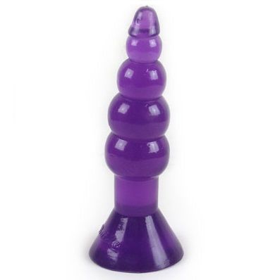 Comfortable Baile Climax Happens Anal Plug with wavy design and suction cup. Perfect for beginners. Ships UK & EU. Buy now for new anal pleasure!5