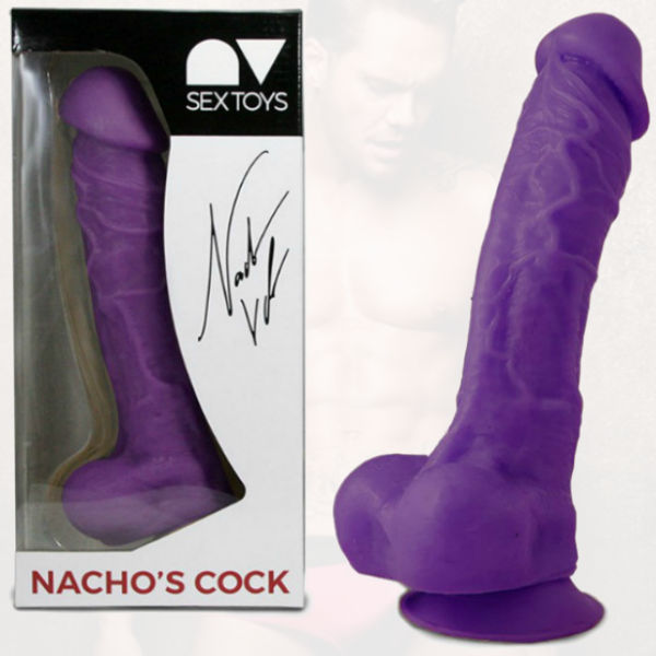 Nacho Vidal - Nacho Vidal Penis Replica 24Cm Purple