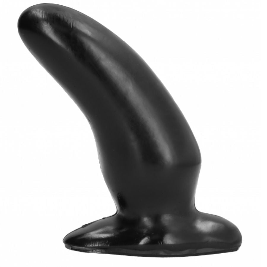 The All Black Anal G-Spot Plug’s curved design precisely stimulates the G-spot. Compact, body-safe, and compatible with all lubricants for smooth pleasure.3