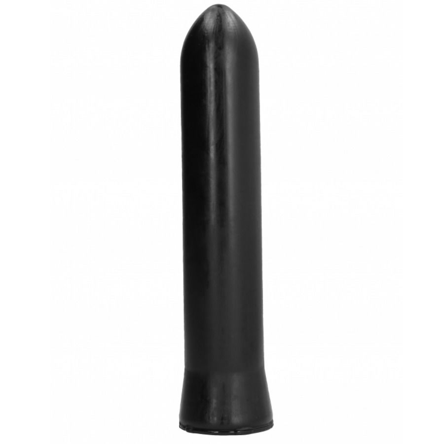 Enjoy versatile pleasure with the All Black Multifunctional Dildo. Smooth, flexible, and body-safe, perfect for both anal and vaginal play. Use with any lubricant.3