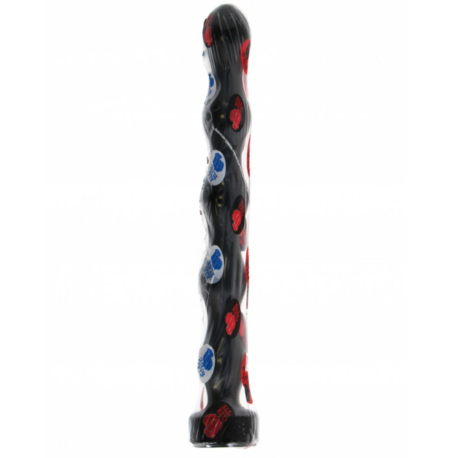 Enjoy dynamic sensations with the All Black Anal Plug Ball. Five graduated balls for varied stretching. Body-safe, waterproof, and compatible with all lubricants.2