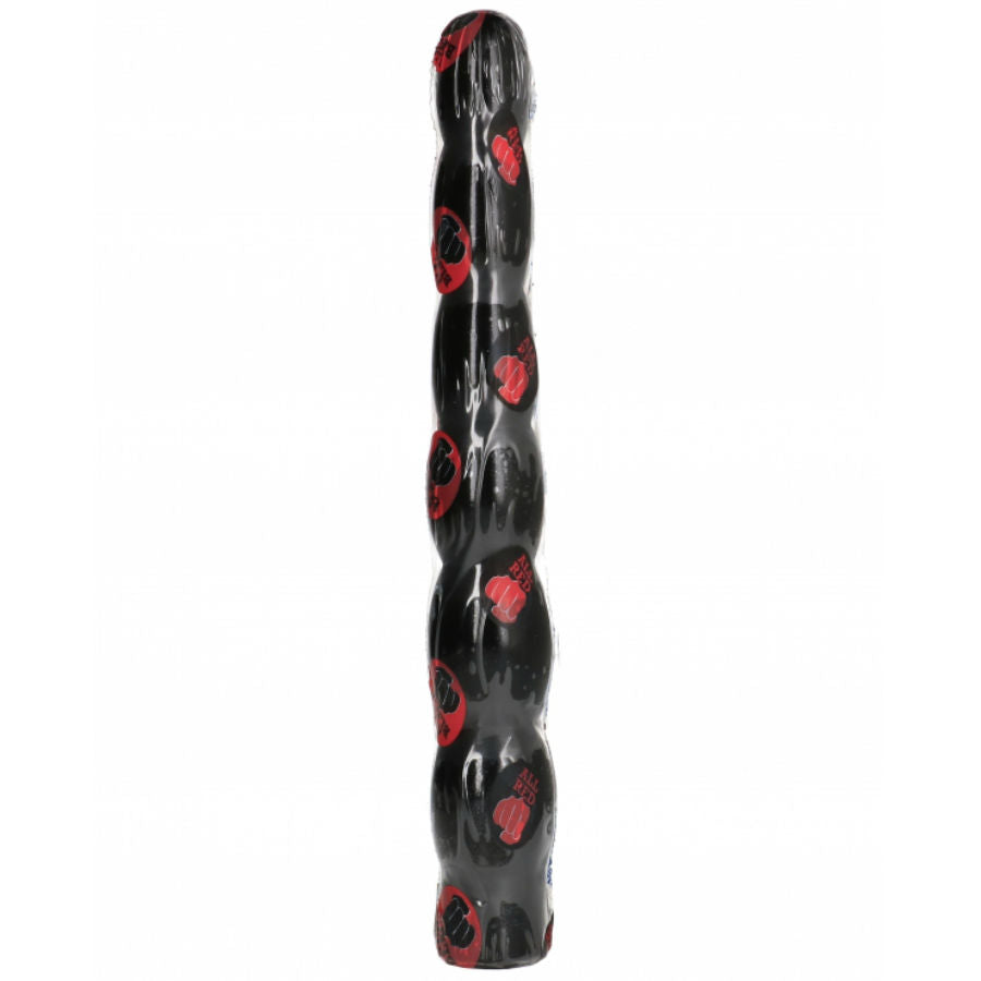 Enjoy intense pleasure with the All Black Rippled Anal Dildo. Its 32 cm rippled design offers deep, soft stimulation. Body-safe and compatible with all lubricants.2