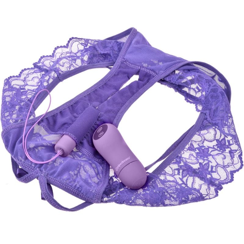 DelighToys - Fantasy Her – Crotchless Panty Discreet Vibrator by DelighToys