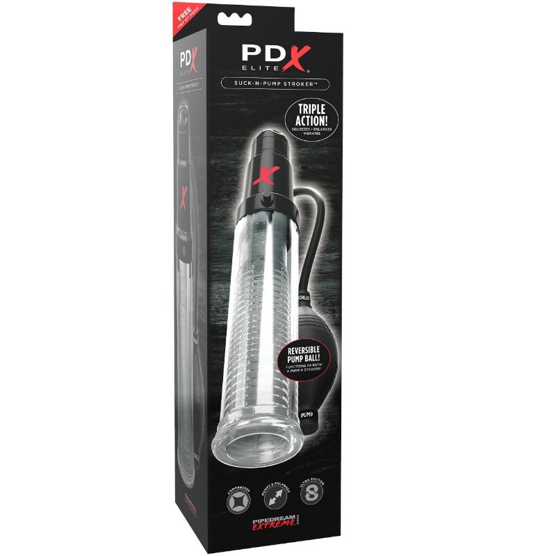 DelighToys - PDX Elite Dual – Function Erection Pump and Stroker by DelighToys